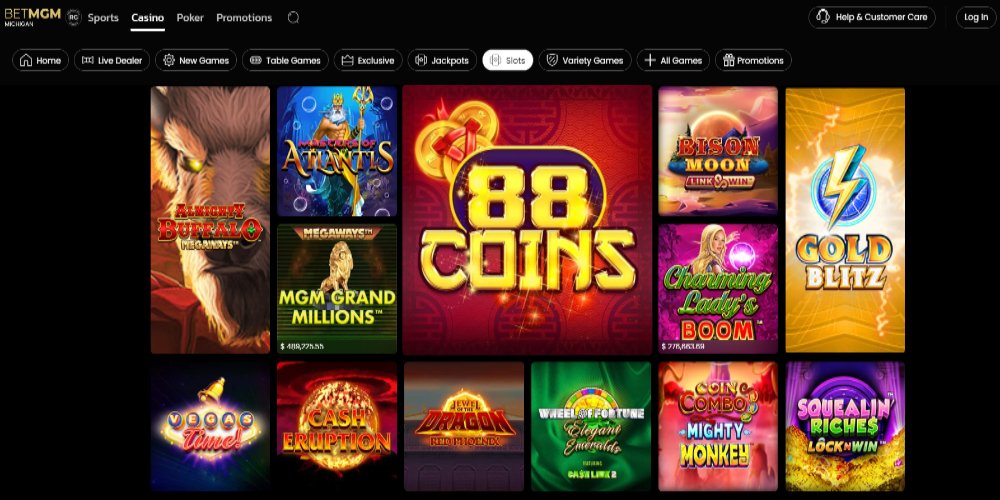 casino online game slots betting